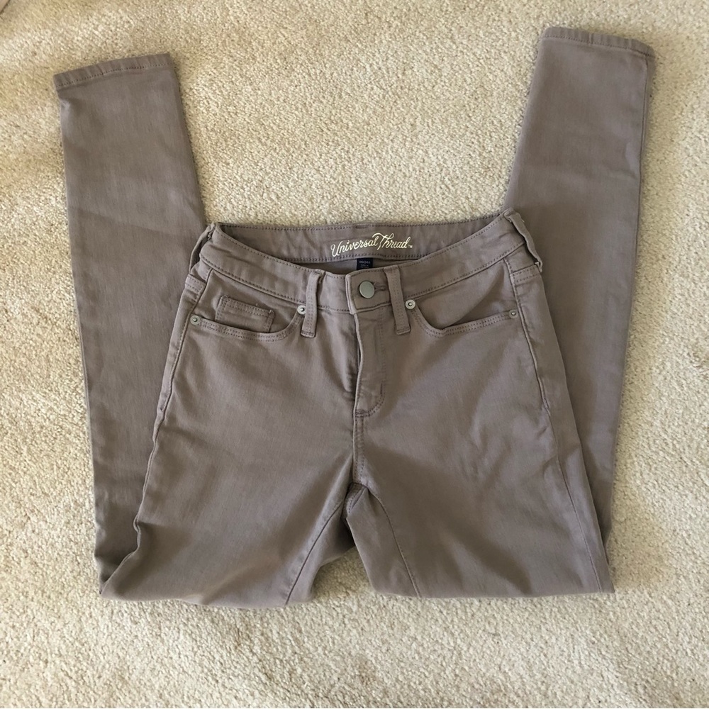 Tan Skinny Jeans